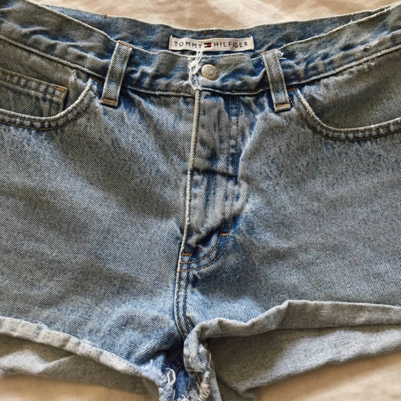Vintage Tommy Hilfiger Cutoff Denim Shorts - Picture 3 of 15